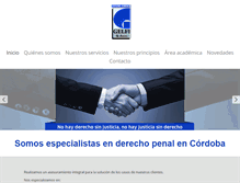 Tablet Screenshot of gelfiyasociados.com